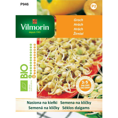 Groch 40g - nasiona na kiełki Vilmorin - 1