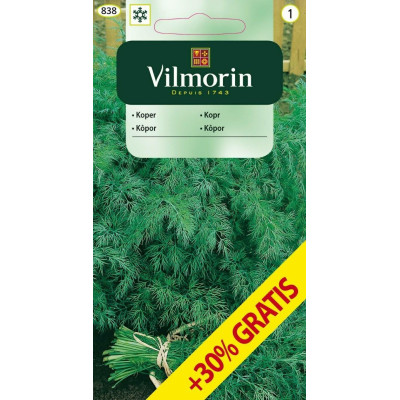 Koper ogrodowy 5g + 30% Gratis Vilmorin - 1