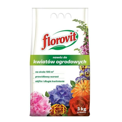Nawóz Florovit do kwiatów ogrodowych 3kg - 1