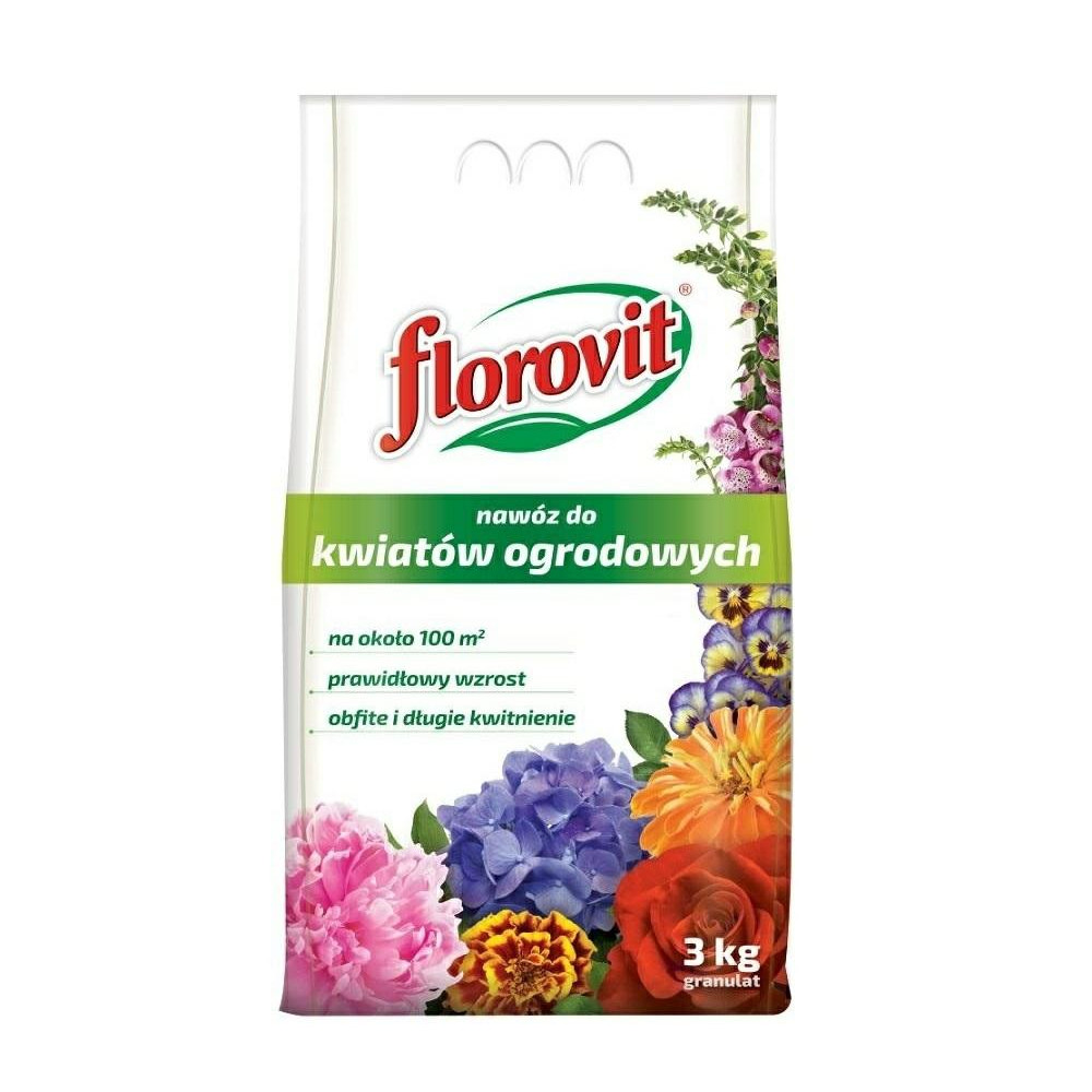 Nawóz Florovit do kwiatów ogrodowych 3kg - 1
