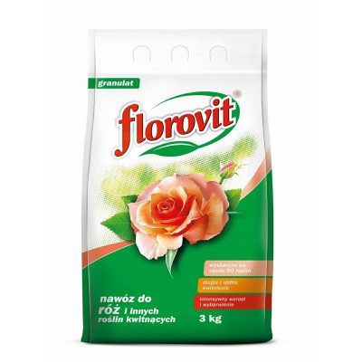 Nawóz Florovit do róż i innych roślin    kwitnących 3kg - 1