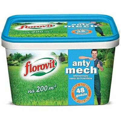 Nawóz Florovit do traw  4kg, anty-mech - 1