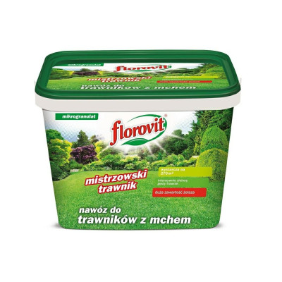 Nawóz Florovit do traw z żelazem  8kg,   "mistrzowski trawnik" - 1