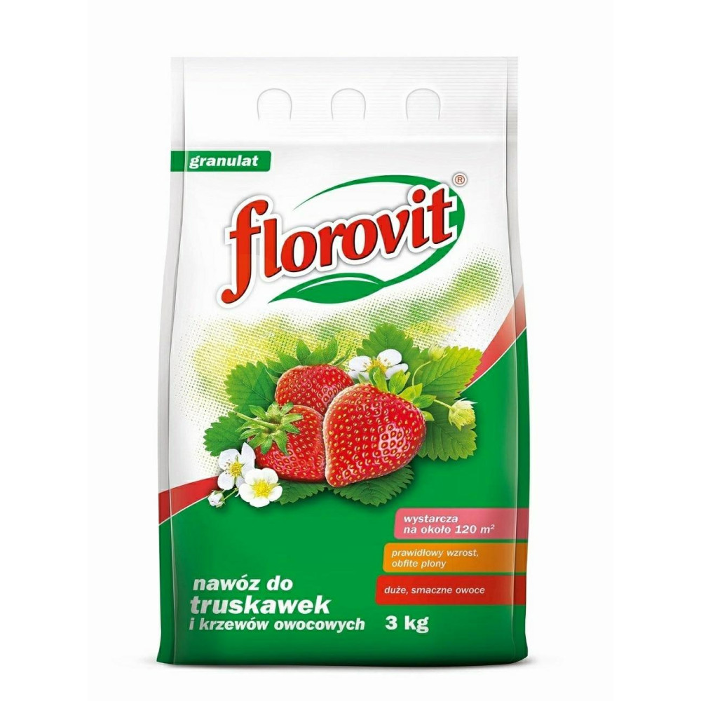 Nawóz Florovit do truskawek i krzewów    owocowych 3kg - 1