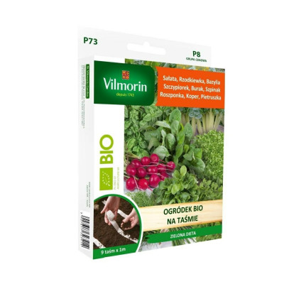 Ogródek BIO zielona dieta taśma 9x1,0m   Vilmorin                                                                               