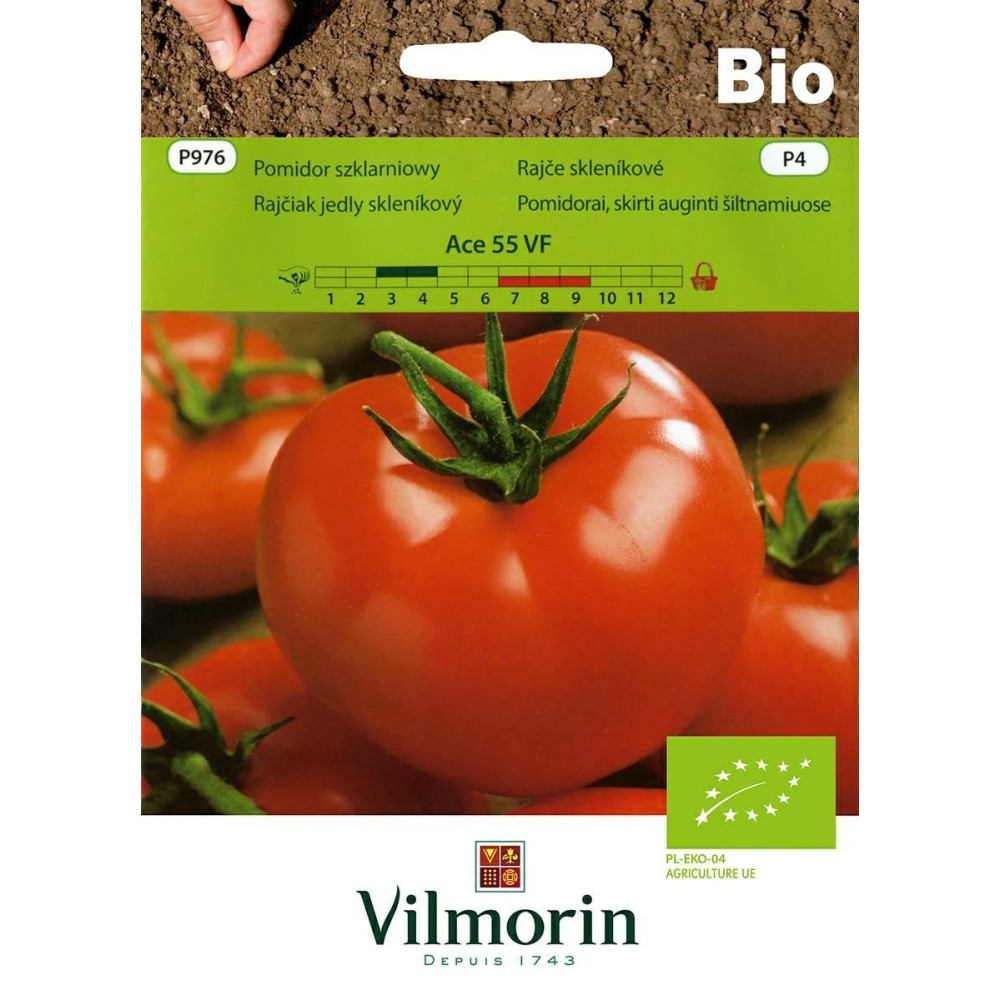 Pomidor gruntowy Ace 55 VF 0,5g Vilmorin Bio - 1
