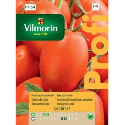 Pomidor gruntowy i pod osłony Colibri F1 8z / wysoki Vilmorin Premium - 1