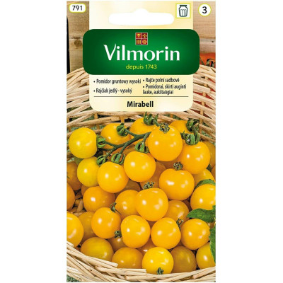 Pomidor gruntowy wysoki Mirabell 0,5g /  koktajlowy Vilmorin - 1