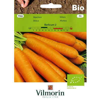 Marchew Berlicum 2  5g Vilmorin Bio - 1