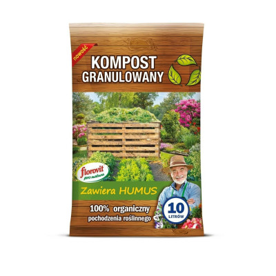 &Florovit pro natura kompost granulowany 10l - 1