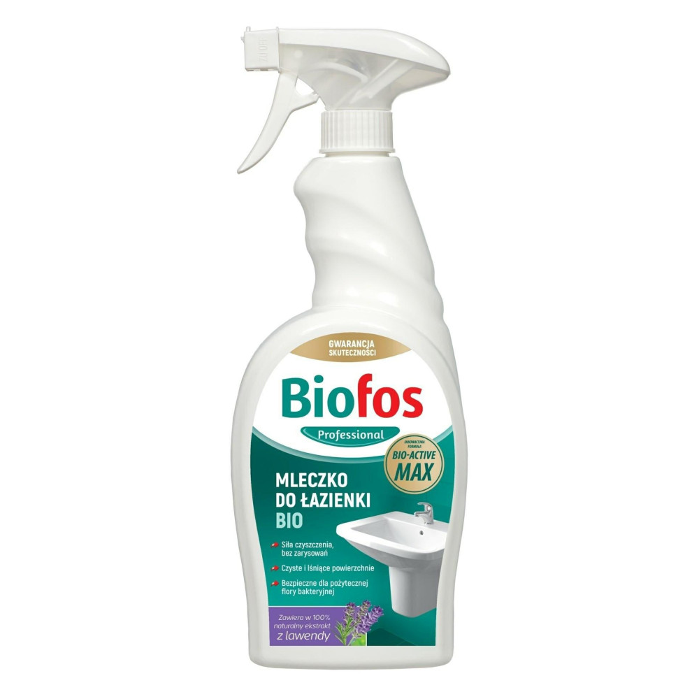 Preparat Biofos-mleczko do czyszczenia   łazienkI Bio 750ml - 1