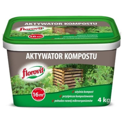 &Florovit aktywator kompostu 4kg         Wiaderko - 1
