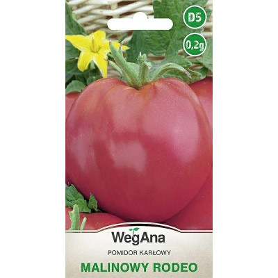 Pomidor - karłowy Malinowy Rodeo 0,2g    WegAna - 1