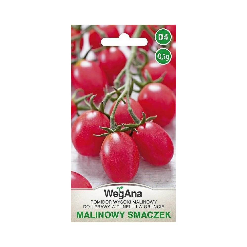Pomidor - wysoki do tunelu i gruntu      Malinowy Smaczek 0,1g WegAna - 1