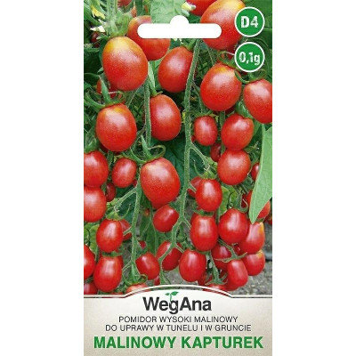 Pomidor - wysoki do tunelu i gruntu      Malinowy Kapturek 0,1g WegAna - 1