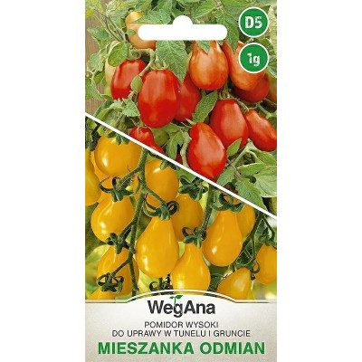 Pomidor - wysoki do tunelu i gruntu Mix  1g WegAna - 1