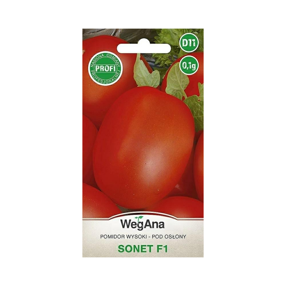 Pomidor - wysoki szklarniowy Sonet 0,1g  WegAna - 1