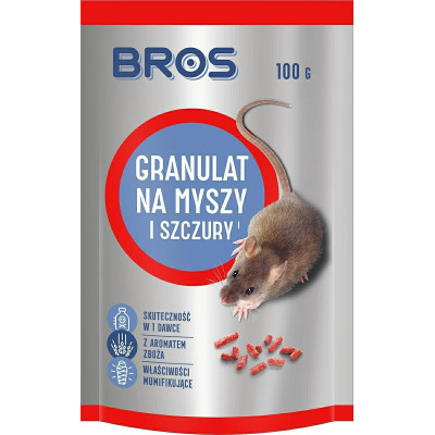 Bros Granulat na myszy i szczury 100g - 1