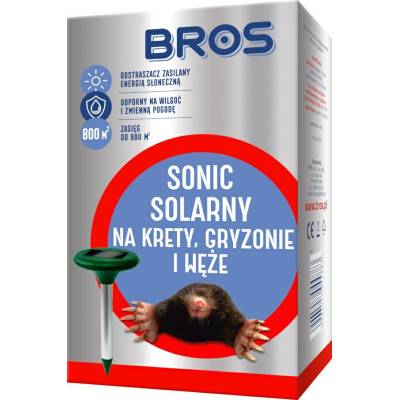 Bros Sonic solarny - odstrasza krety - 1