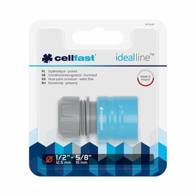 Szybkozłączka 1/2"-5/8" B/S IDEAL ABS/PC Cellfast - 1