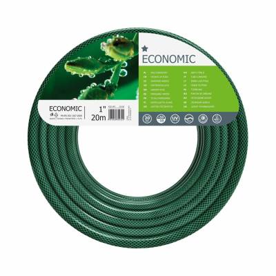 Wąż ogrodowy 1" 20m ECONOMIC ZIELONY - 1