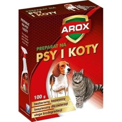 .Preparat odstraszający 100g psy i koty  - Arox - 1