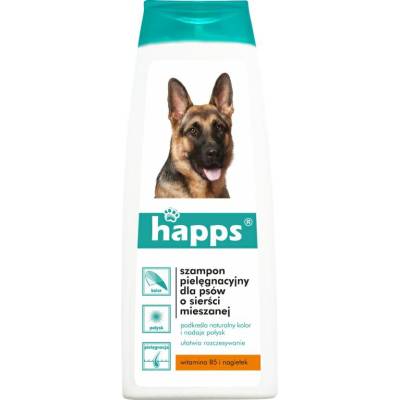 Szampon pielęgnacyjny dla psów o sierści mieszanej 200ml - Happs - 1