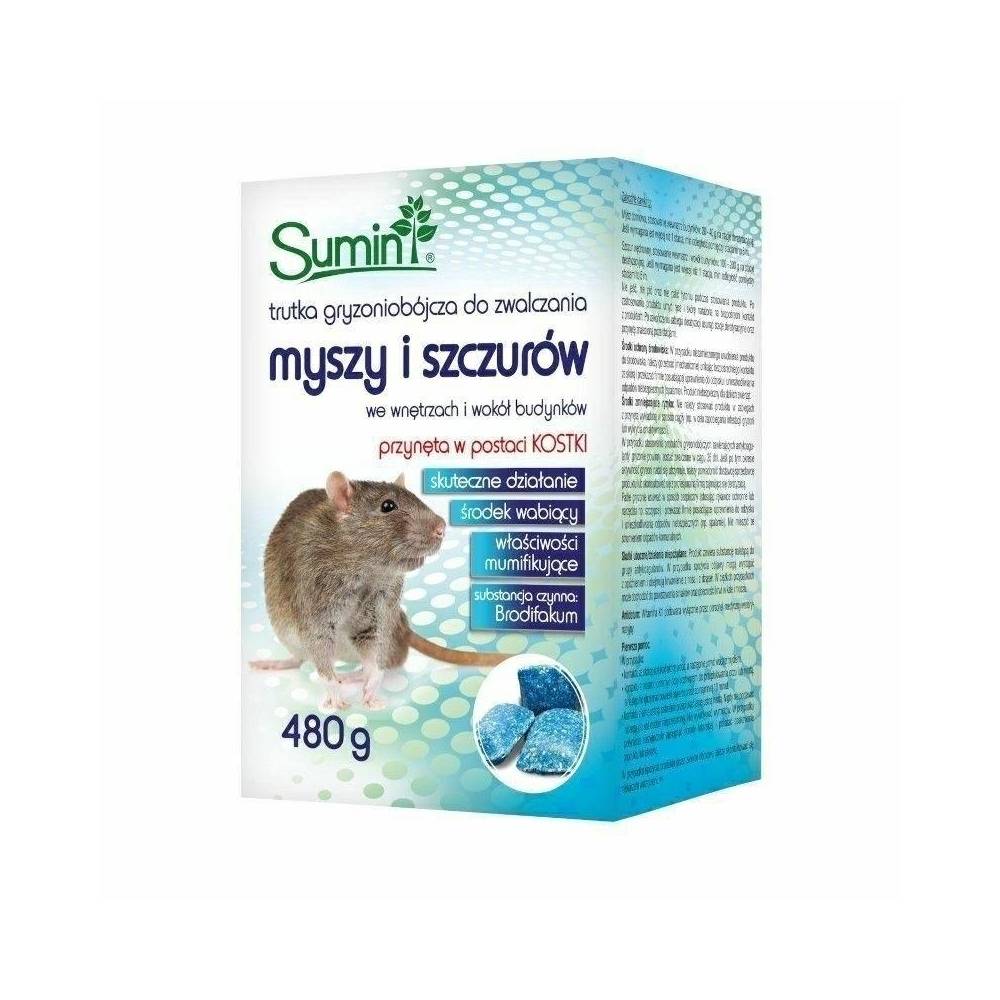 *Trutka kostka woskowa na myszy          i szczury  480g(4x120g) Sumin - 1