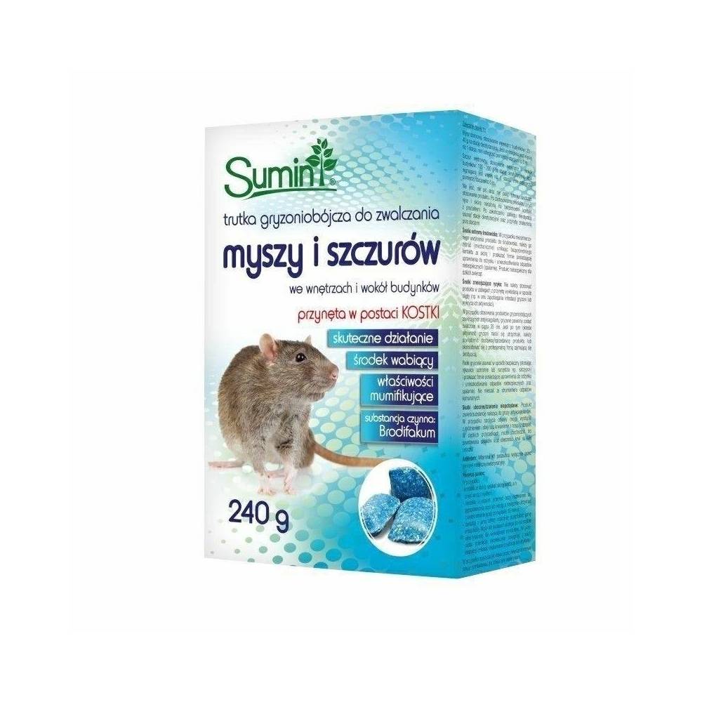 *Trutka kostka woskowa na myszy          i szczury  240g(2x120g) Sumin - 1