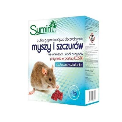 *Trutka kostka woskowa na myszy          i szczury 1kg Sumin - 1