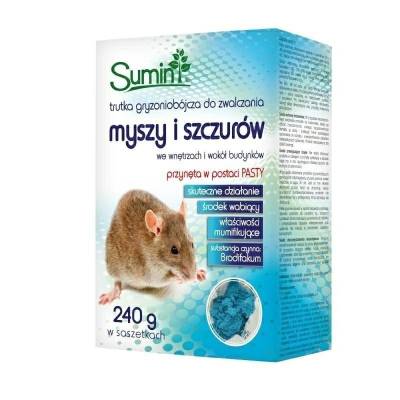 *Trutka miękka na myszy i szczury  240g  (2x120) Sumin - 1