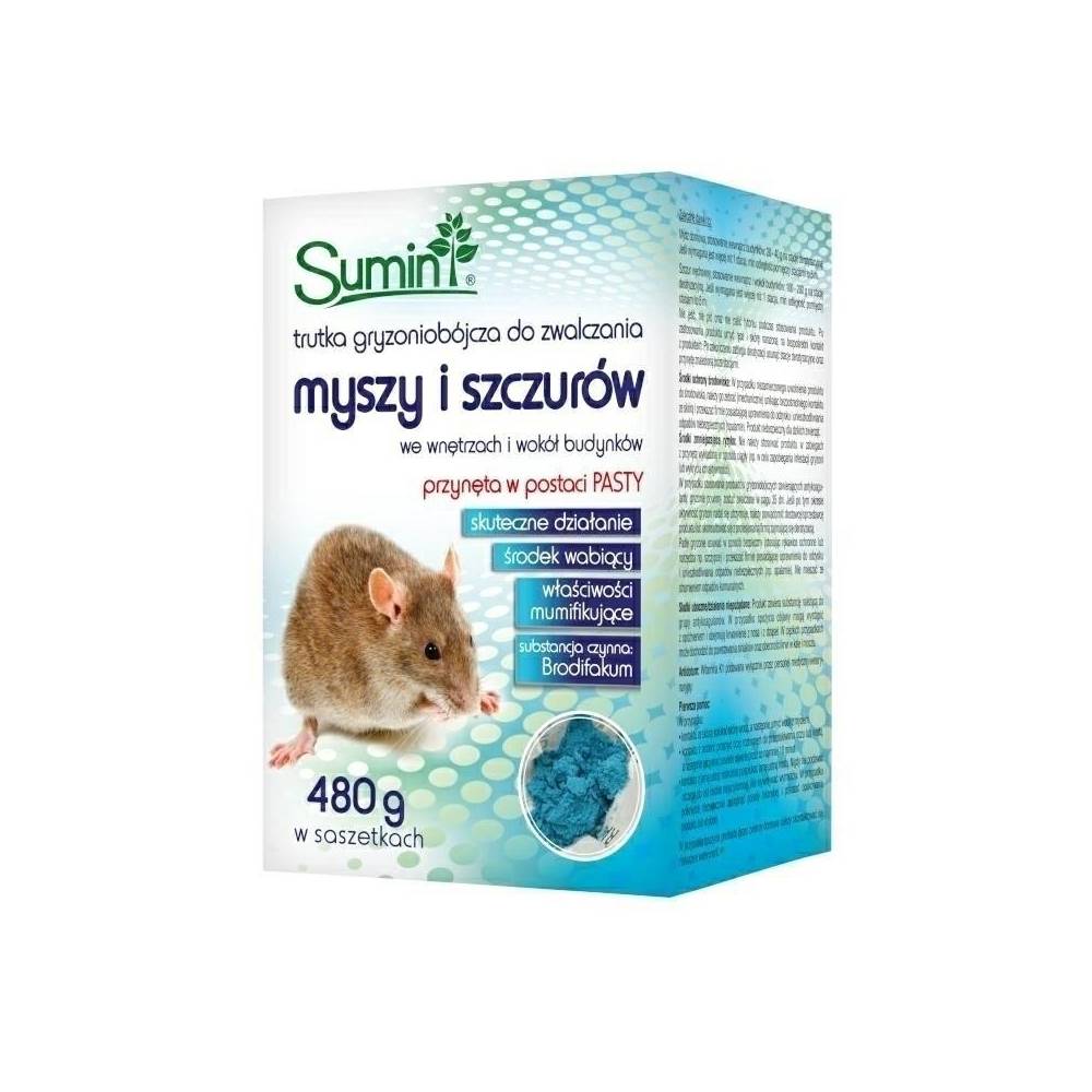 *Trutka miękka na myszy i szczury  480g  (4x120) Sumin - 1