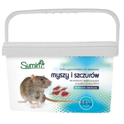 *Trutka miękka na myszy i szczury 2,5kg  Sumin - 1