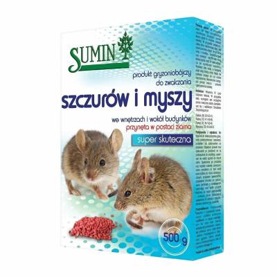*Trutka zbożowa na myszy  500g (2x250g)  Sumin - 1