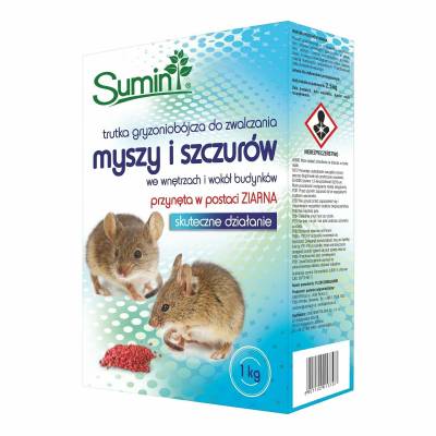 *Trutka zbożowa na myszy 1kg Sumin - 1