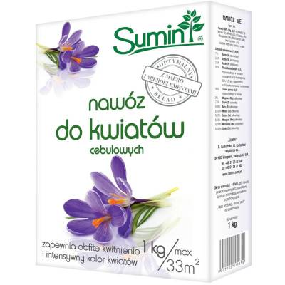 Nawóz Sumin do kwiatów cebulowych 1kg - 1