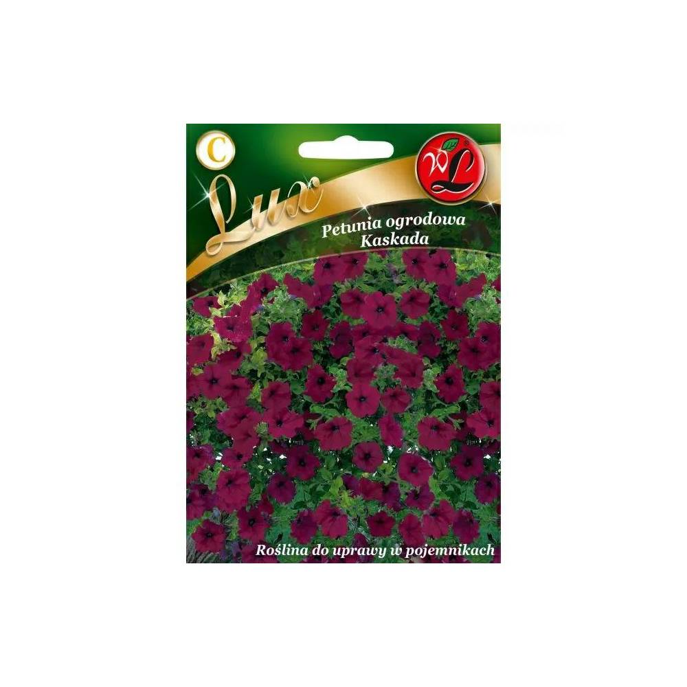 Petunia ogrodowa - Kaskada 0,02g -       purpurowa LUX - 1