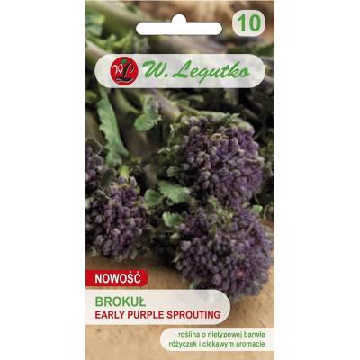 Brokuł - Early Purple Sprouting 1g       Legutko - 1