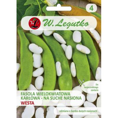 Fasola na suche nasiona - Westa 40g      Legutko - 1