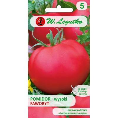 Pomidor gruntowy wysoki - Faworyt 0,5g   Legutko - 1