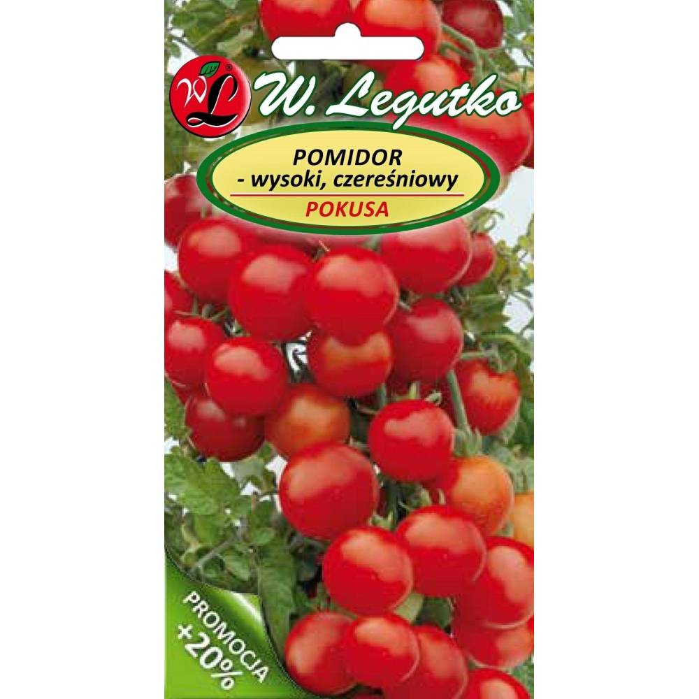 Pomidor gruntowy wysoki - Pokusa 0,5g    Legutko - 1