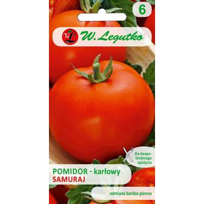 Pomidor gruntowy, sztywnołodygowy -      Samuraj 0.5g Legutko - 1