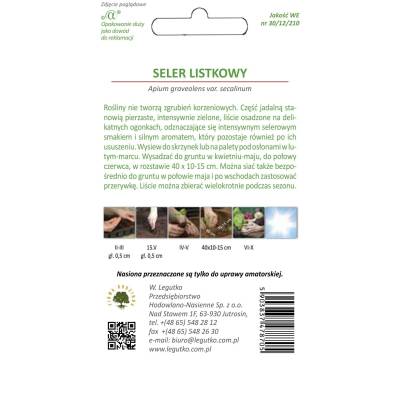 Seler listkowy - Green cutting 0,2g      Legutko - 2