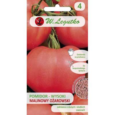 Pomidor Malinowy Ożarowski 0,5g -        (nasiona zaprawiane) - 1