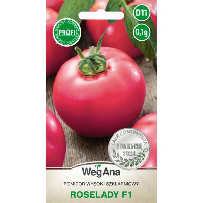 Pomidor - wysoki szklarniowy Roselady     F1 0,1g WegAna - 1